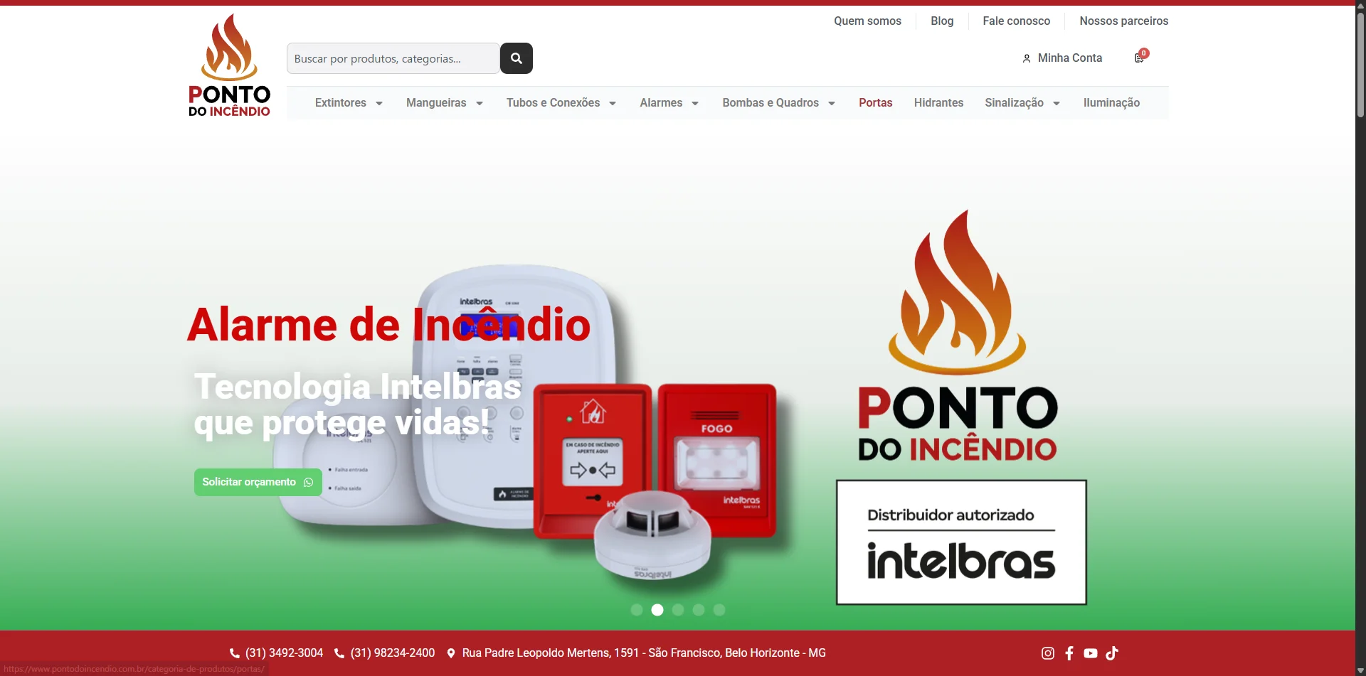 Ponto de Incêndio