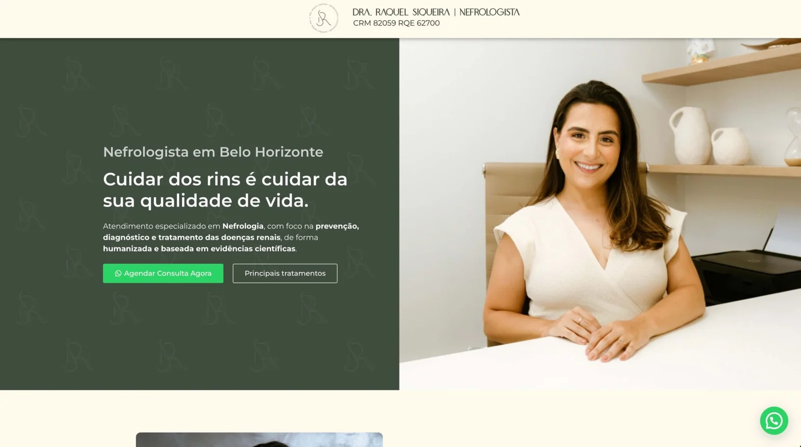 Dra. Raquel Siqueira | Nefrologista